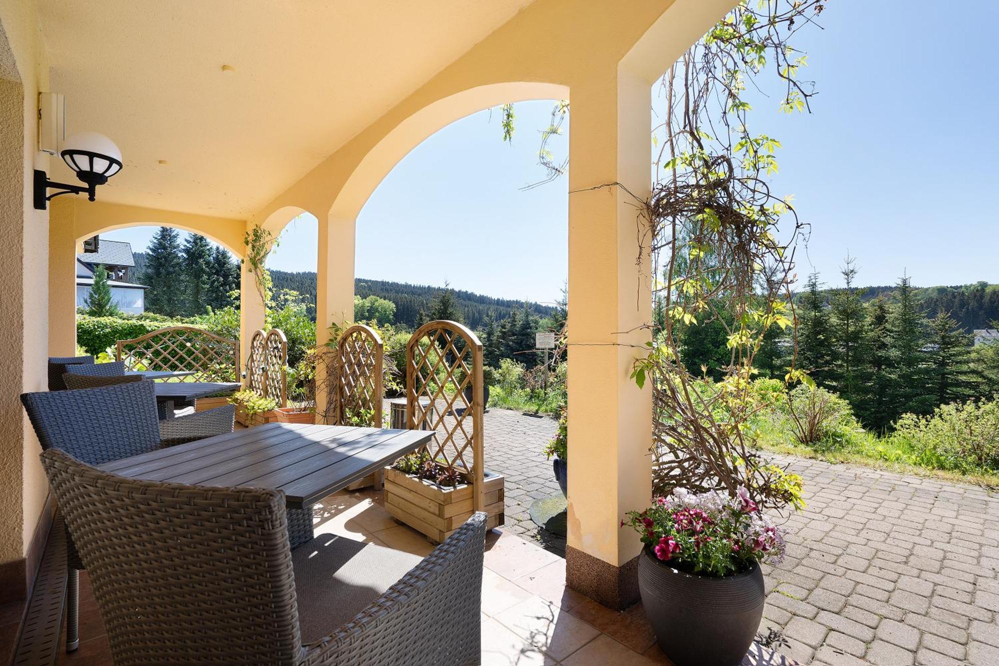 Pension Bergblick Marienberg Exterior foto