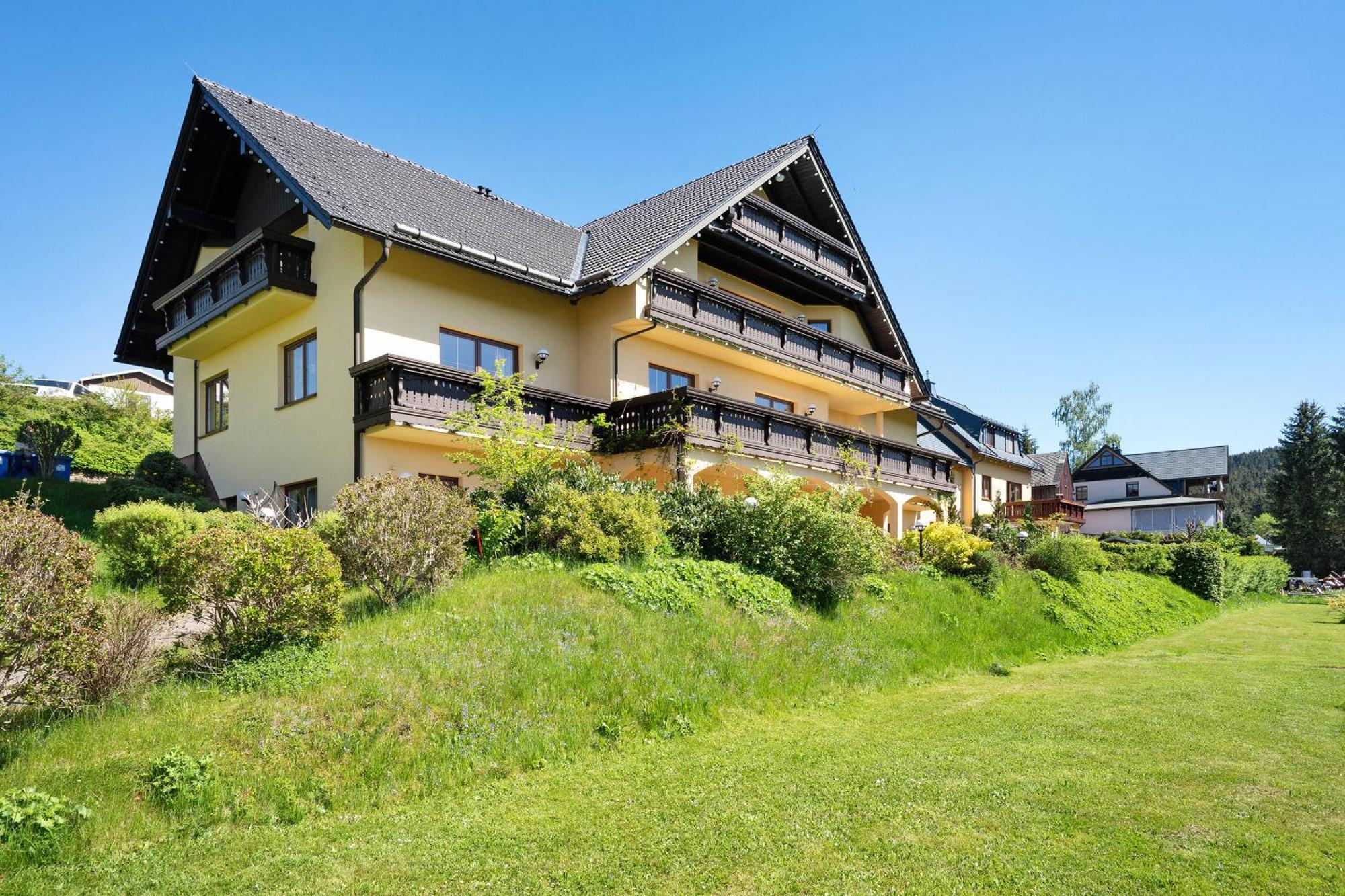 Pension Bergblick Marienberg Exterior foto