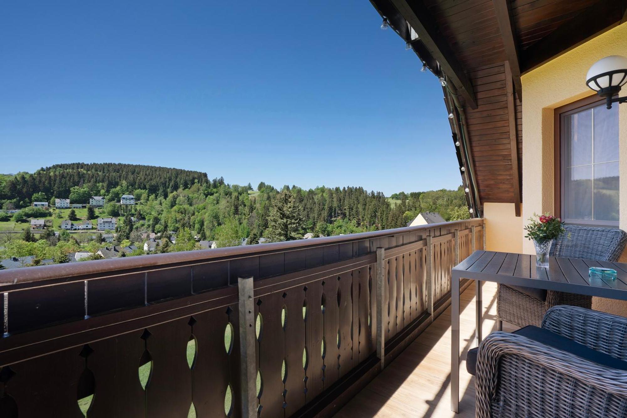 Pension Bergblick Marienberg Exterior foto