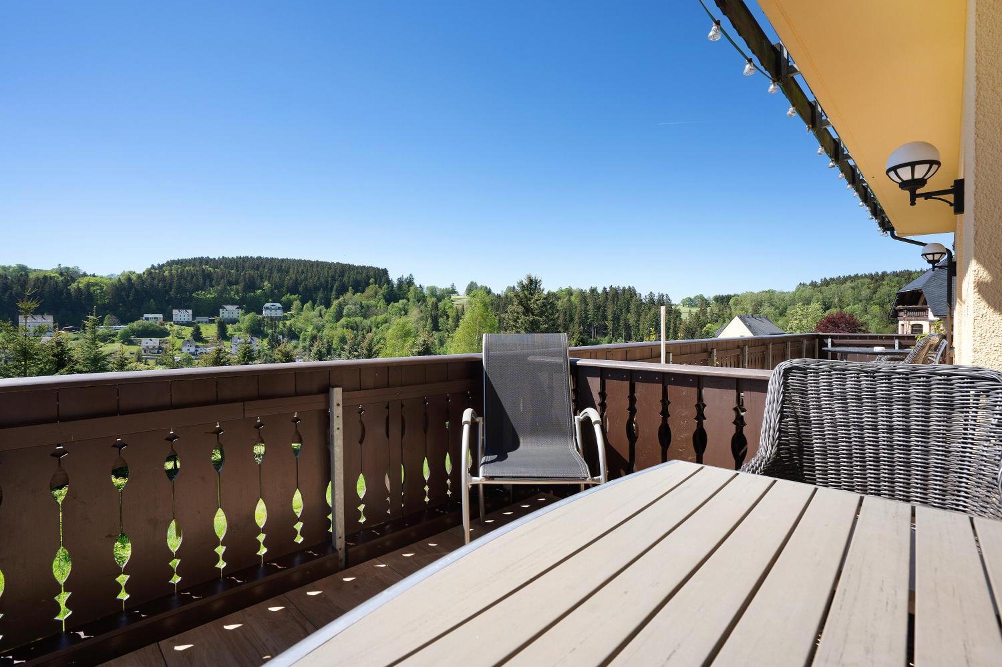 Pension Bergblick Marienberg Exterior foto