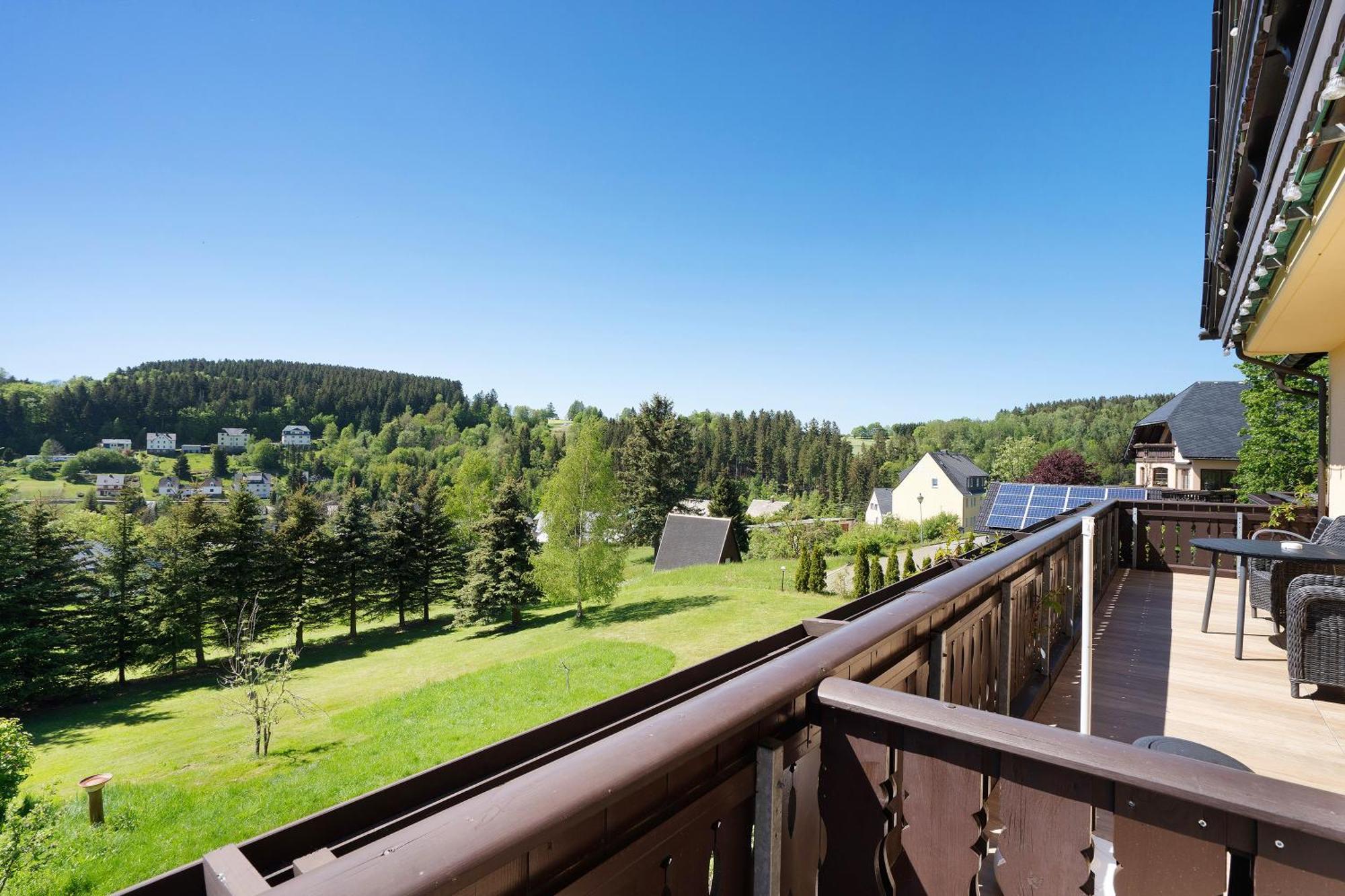 Pension Bergblick Marienberg Exterior foto