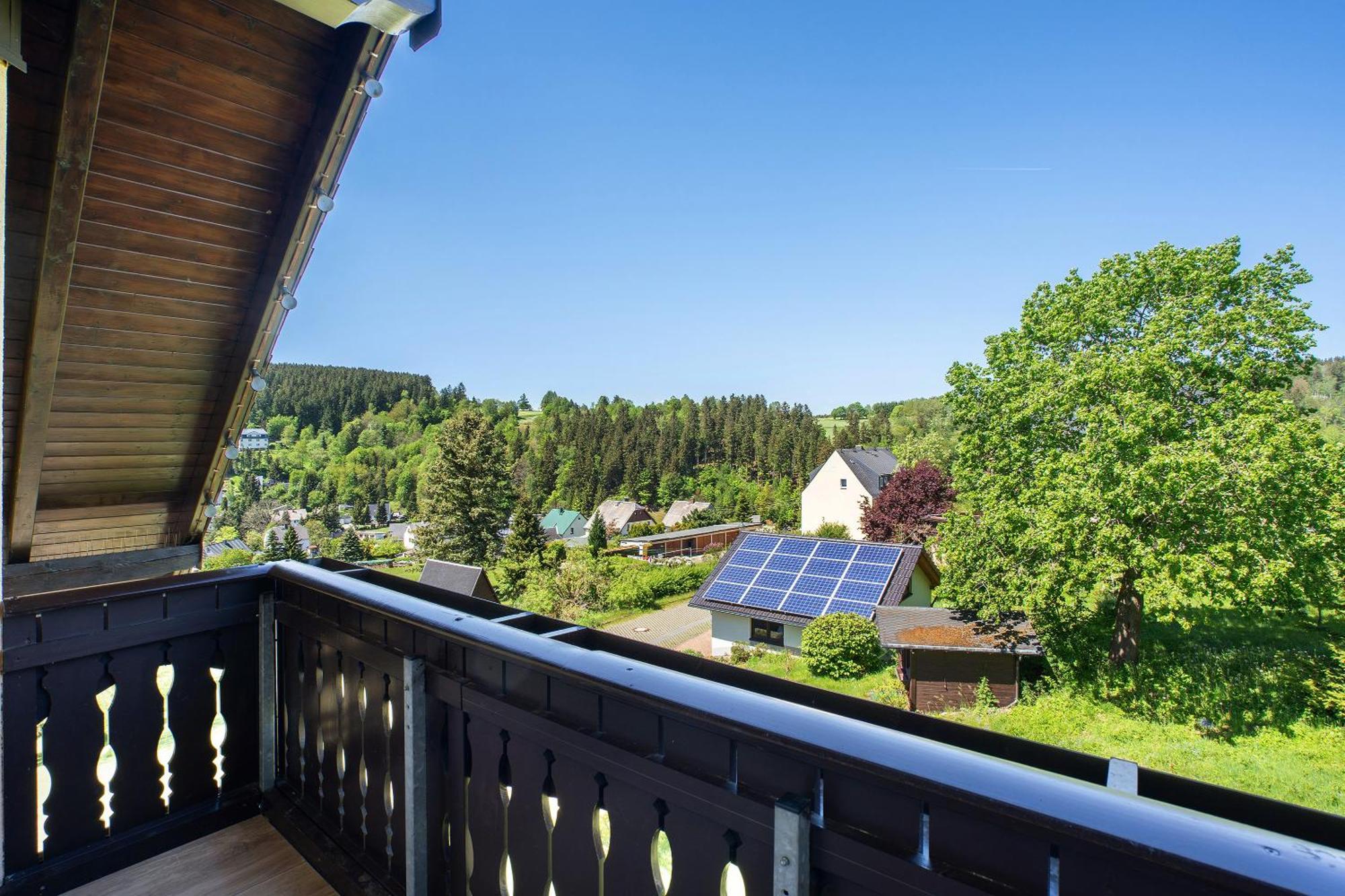Pension Bergblick Marienberg Exterior foto